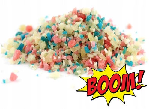 CUKIER STRZELAJĄCY POSYPKA STRZELAJĄCA MUSUJĄCA KOLOROWA MIX 50g na Arena.pl