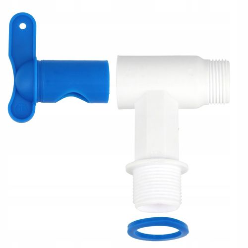 Zawór PP MAUZER 3/4 GZ Kran ZBIORNIKA 1000L Beczki Mauser Kranik na Arena.pl