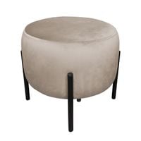 Pufa OLA LOFT ławka podnóżek metal MG09