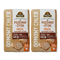 PZZ Mieszanka do wypieku chleba Mix pszenno-żytni 500 g x 2 sztuki