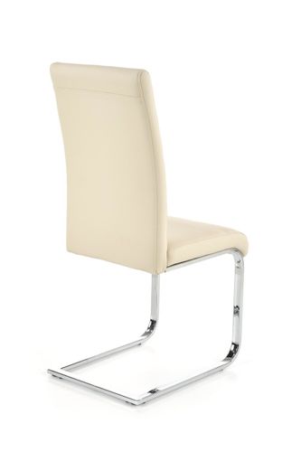 Krzesło Yvone kremowe/chrom na Arena.pl