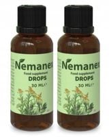 NEMANEX - KROPLE NA OCZYSZCZENIE ORGANIZMU - Cynk Biotyna Karczoch 30ml