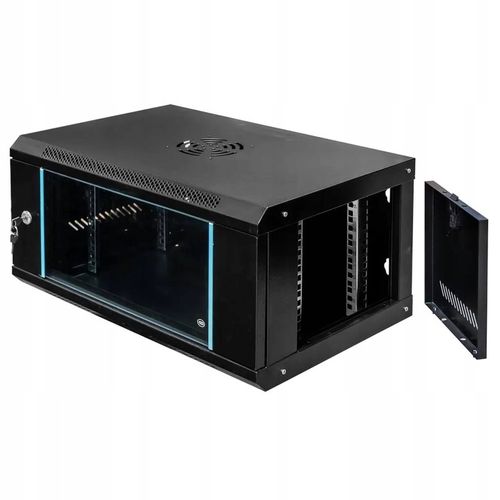 SZAFA RACK 19" 6U Wisząca Serwerowa Instalacyjna 400 mm Otwierane Boki na Arena.pl