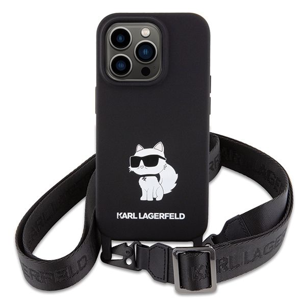 Etui Karl Lagerfeld do iPhone 15 Pro Max, Czarny zdjęcie 2