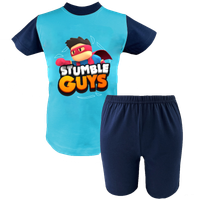 Krótka Piżama dziecięca Stumble Guys