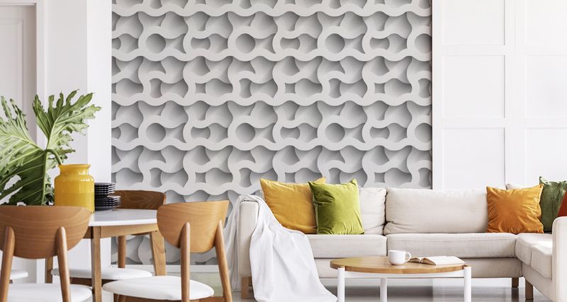 Tapeta Abstrakcyjne Fale 3D zdjęcie 2