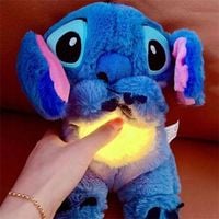 MASKOTKA LILO STICH PLUSZAK STICH USPOKAJACZ MIŚ SZUMIŚ ODDYCHAJĄCA STITCH