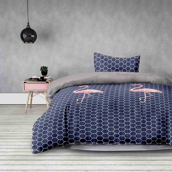 POS/AH/BASIC/FLAMINGODARK/155X220*2+80X80*2 zdjęcie 2