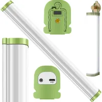 Lampa warsztatowa led z magnesem hakiem uniwersalna akumulator