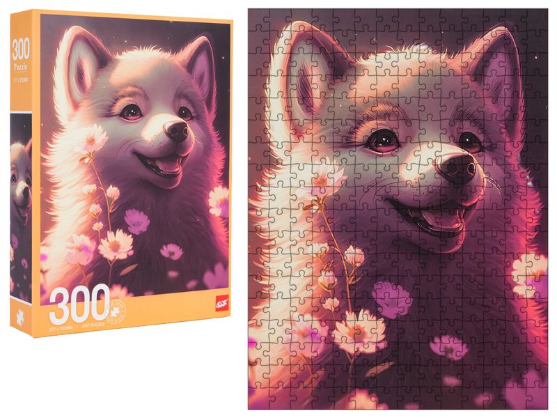Zestaw Puzzli 300El. Piesek zdjęcie 4