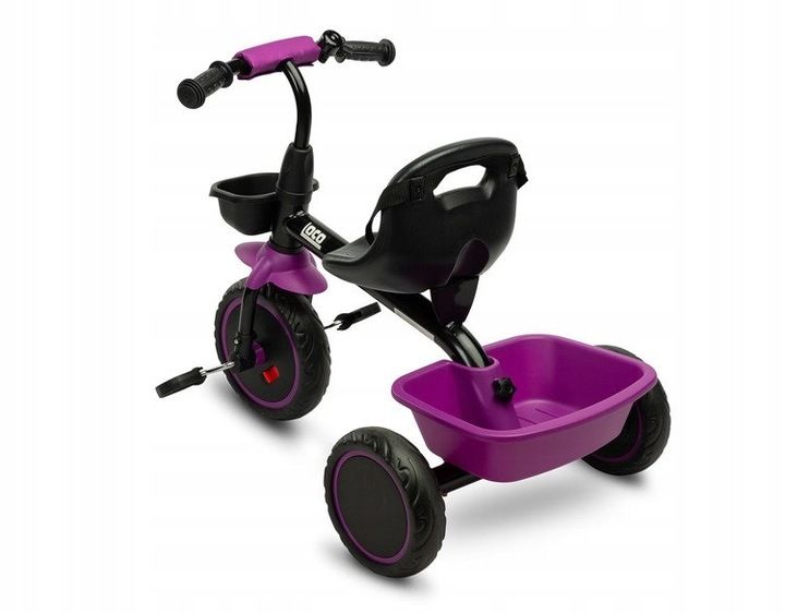 ROWEREK 3-KOŁOWY LOCO PURPLE zdjęcie 8
