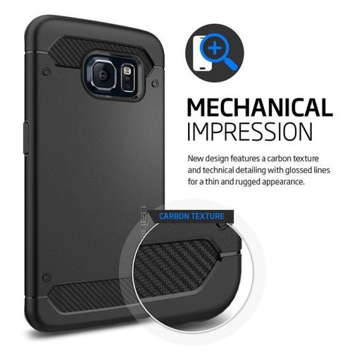 SPIGEN RUGGED ARMOR GALAXY S6 EDGE  BLACK na Arena.pl