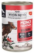 Zdrowa karma monoproteinowa dla dorosłego psa Wiejska Zagroda Wołowina 400g