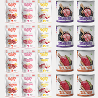 MOKRA KARMA TUF TUF MIX SASZETKA 12x500G|PUSZKA 8x800G JAGNIĘCINA+DZICZYZNA