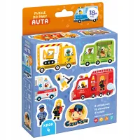 Czuczu. Puzzle Do Pary. Auta