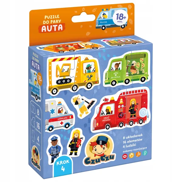 Czuczu. Puzzle Do Pary. Auta zdjęcie 1