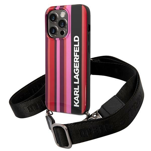 Etui Karl Lagerfeld do iPhone 14 Pro, Różowy zdjęcie 1