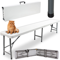 ŁAWKA CATERINGOWA SKŁADANA OGRODOWA TURYSTYCZNA WALIZKA 183 x 28 x 43 cm