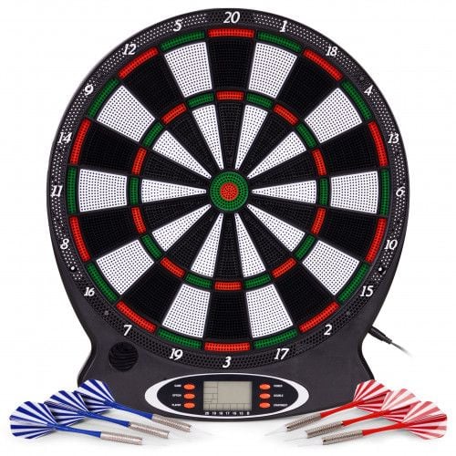 ELEKTRONICZNA TARCZA DO DARTA LCD 18 TRYBÓW 8 GRACZY na Arena.pl