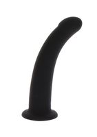 silikonowe dildo strap-on dong black medium taboom