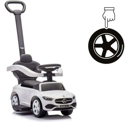 Jeździk Milly Mally Pojazd MERCEDES C-CLASS DELUXE SIEDZISKO EKOSKÓRA na Arena.pl