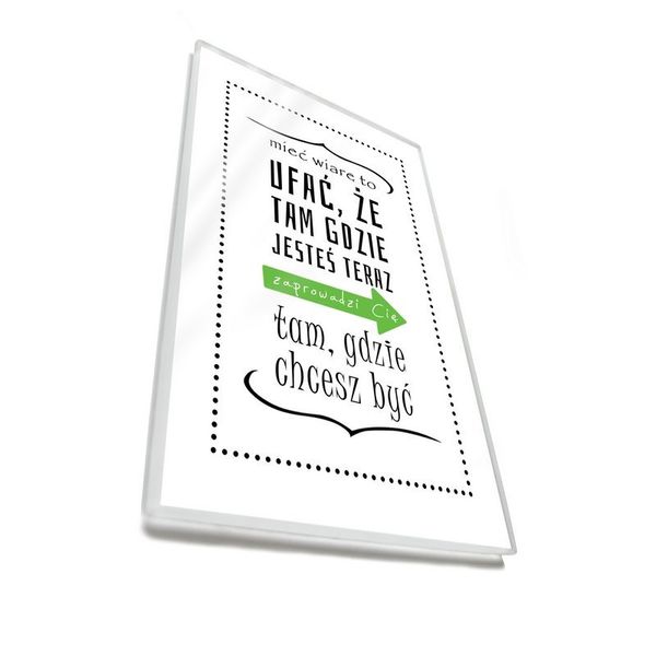 Mieć wiarę - magnes szklany zdjęcie 2