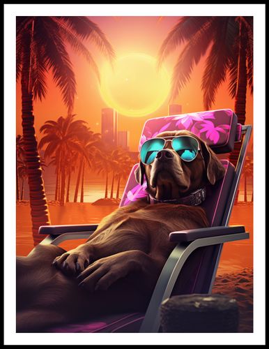 Plakat 60x80cm Lato w Stylu na Arena.pl