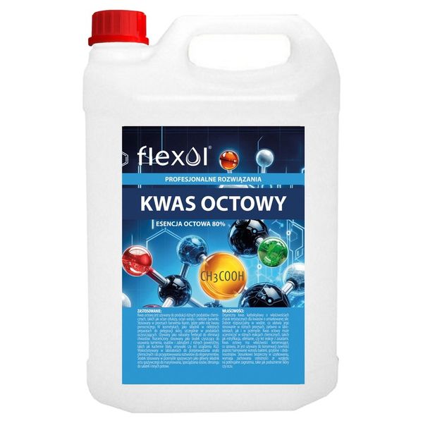 KWAS OCTOWY 5L ESENCJA OCTOWA 80% Flexol zdjęcie 1