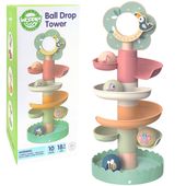 WOOPIE GREEN Drewniany Kulodrom Tor Kulkowy 6EL