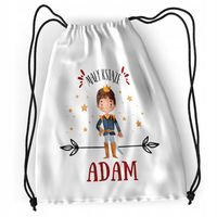 Plecak Sportowy Szkolny Dla Adama Syna Dziecka Z Nadrukiem Ze Zdjęciem