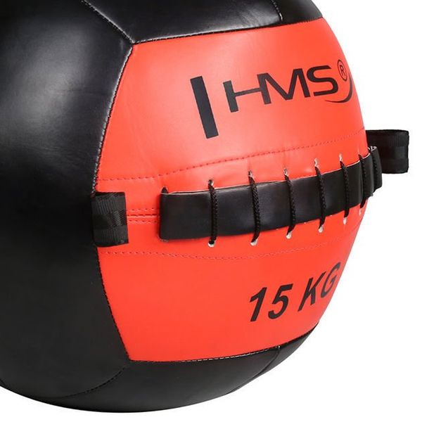 Piłka do ćwiczeń Wall Ball 15 kg HMS zdjęcie 3