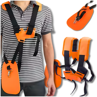 SZELKI DO KOSY SPALINOWEJ PASY NOŚNE UPRZĄŻ MOCNE PLECAKOWE REGULOWANE