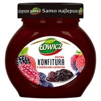 Łowicz Konfitura extra z owocami leśnymi 240 g