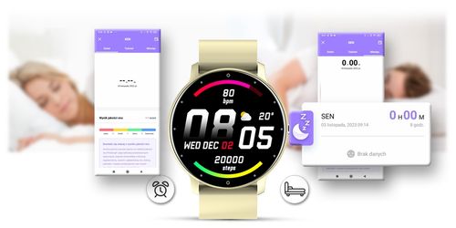 smartwatch damski gravity gt1-6 na Arena.pl