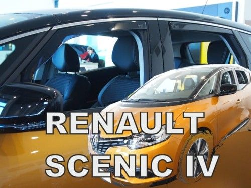 Owiewki Renault SCENIC IV 5d. 2017-2022r. Z TYŁAMI zdjęcie 2