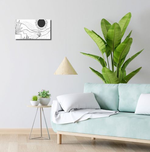 Obraz 40x20cm Linearny Pejzaż na Arena.pl