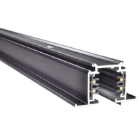 Szynoprzewód wpuszczany 1m 8101 Shilo 3-fazowy metalowy czarny