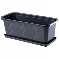 DONICZKA DONICA BALKONOWA Z PODSTAWKĄ 40CM KOLORY