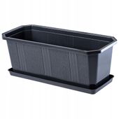 DONICZKA DONICA BALKONOWA Z PODSTAWKĄ 40CM KOLORY