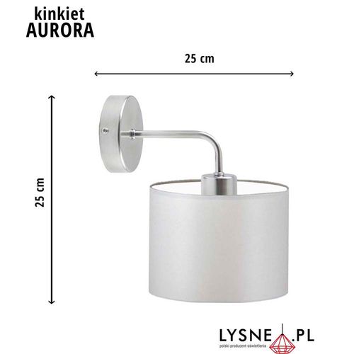 Nowoczesny kinkiet do salonu AURORA na Arena.pl