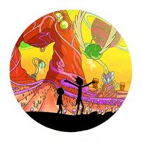 Przypinka Rick i Morty