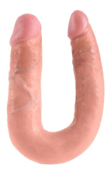 King Cock U-Shaped Large Podwójne dildo zdjęcie 3