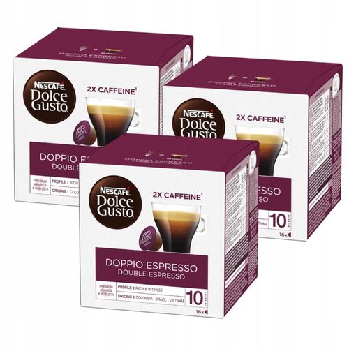 Kapsułki Nescafe Dolce Gusto Doppio Espresso 3x16 na Arena.pl