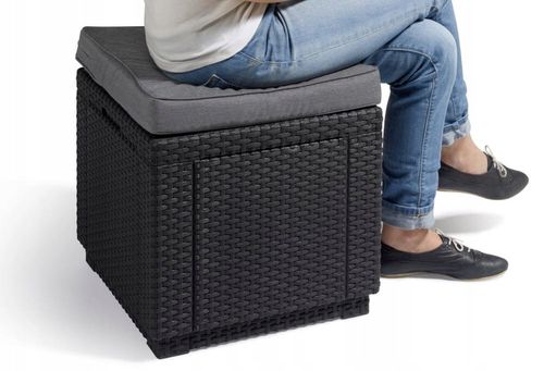 Pufa ogrodowa KETER Cube 209435 Brązowy na Arena.pl