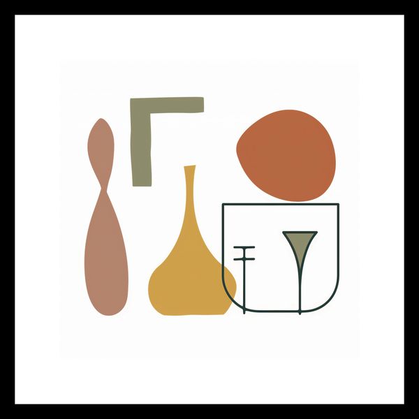 Plakat 30x30cm Naczynia zdjęcie 3