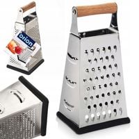 Tarka KUCHENNA stalowa 4-stronna do sera warzyw owoców antypoślizgowa