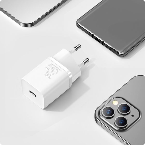 Ładowarka sieciowa Baseus do Apple ipone X 11 12 13 kabel Lightning USB-C zdjęcie 9
