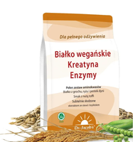 Białko wegańskie Kreatyna Enzymy Dr. Jacob's