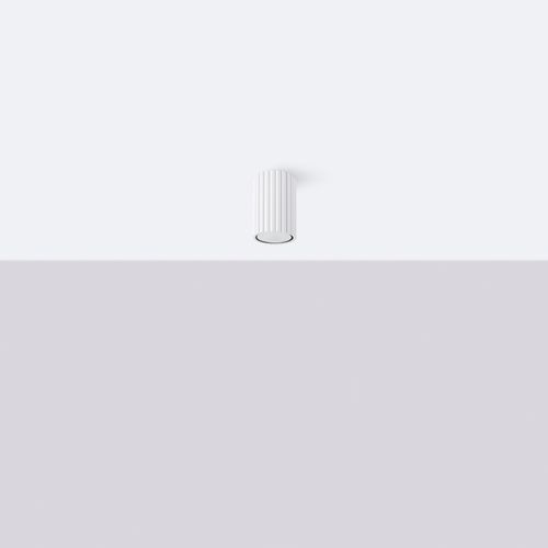 Plafon KARBON 10 biały na Arena.pl