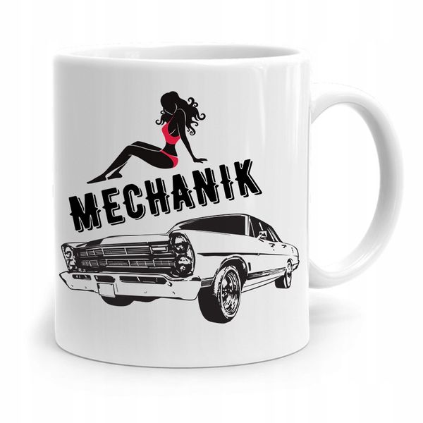 Kubek Prezent Dla Mechanika Mechanik Z Nadrukiem Ze Zdjęciem zdjęcie 1